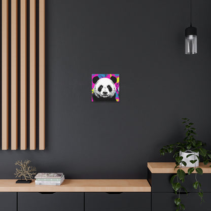Panda Pattern Canvas Gallery Wrap