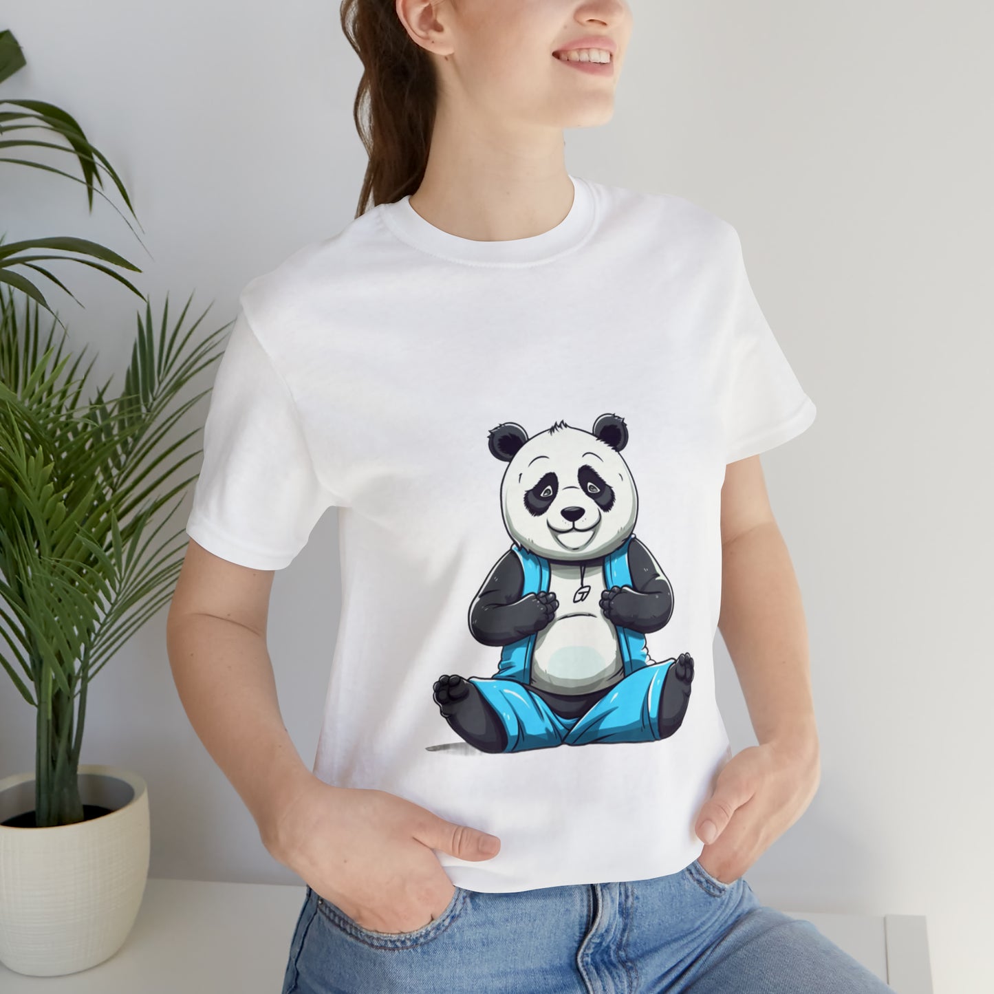 Panda Power Yoga Tee