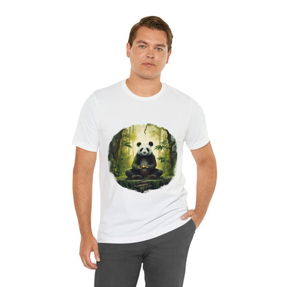 Panda Print Yoga Tee