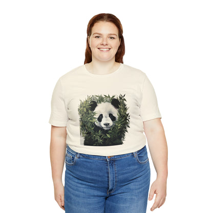 Panda Print Short Sleeve Tee