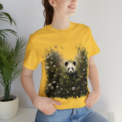 Panda Print Tee - A Tee with an Artistic Touch