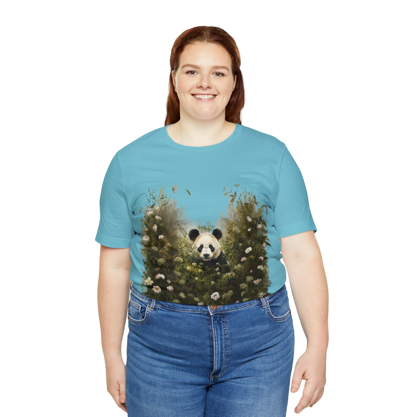 Panda Print Tee - A Tee with an Artistic Touch