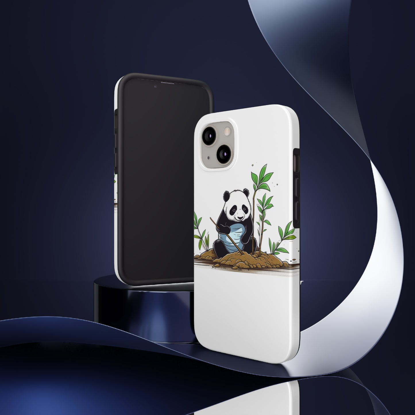 Eco Panda & Bamboo Planting - Tough Phone Case