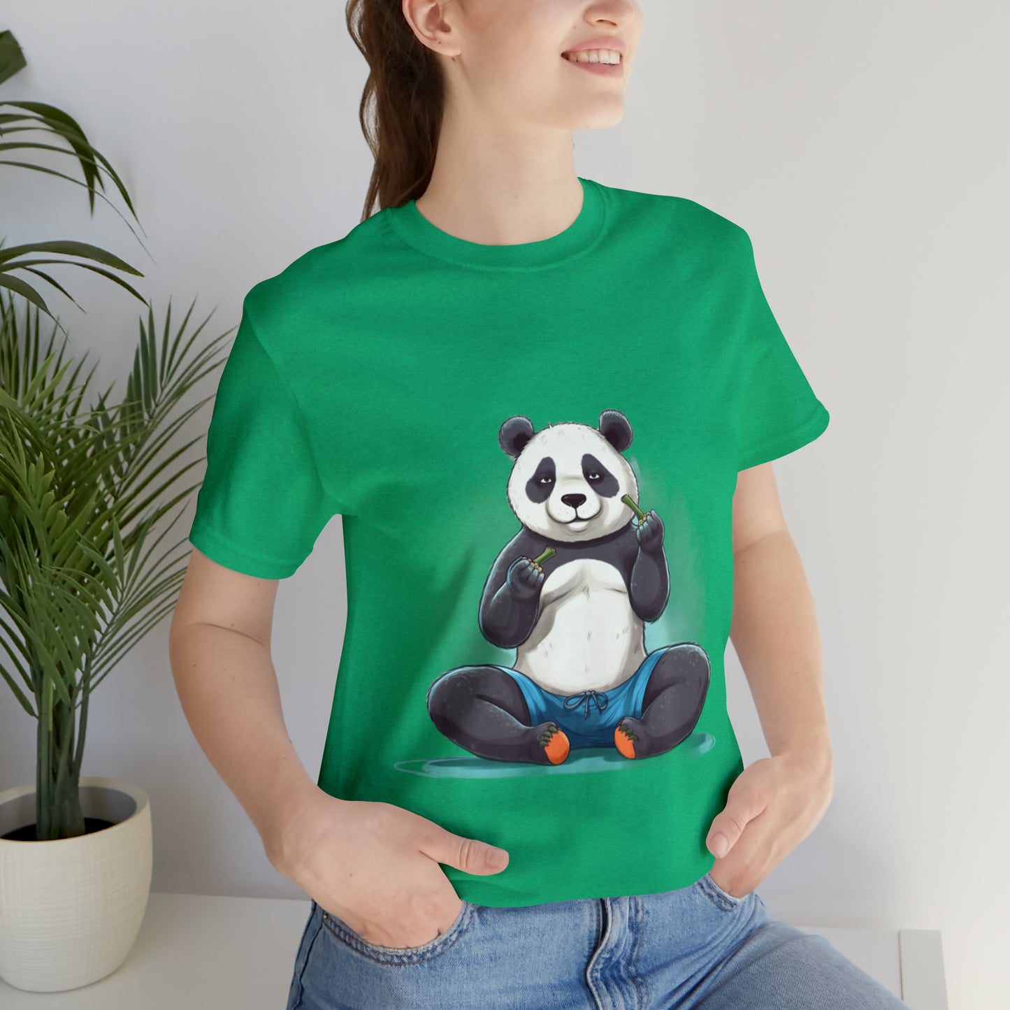 Panda Yoga Tee: For the Fit and Flexible