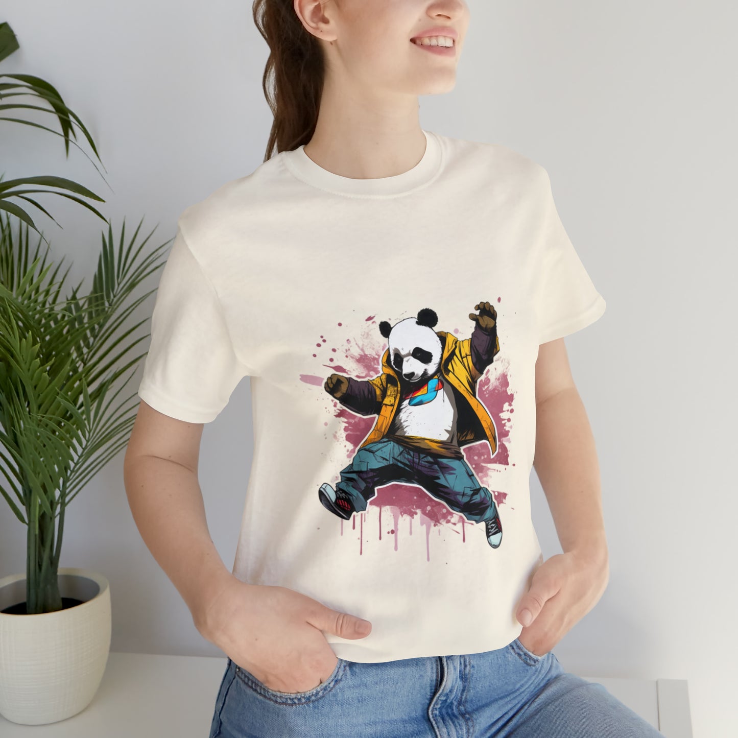 Panda Breakdance Tee