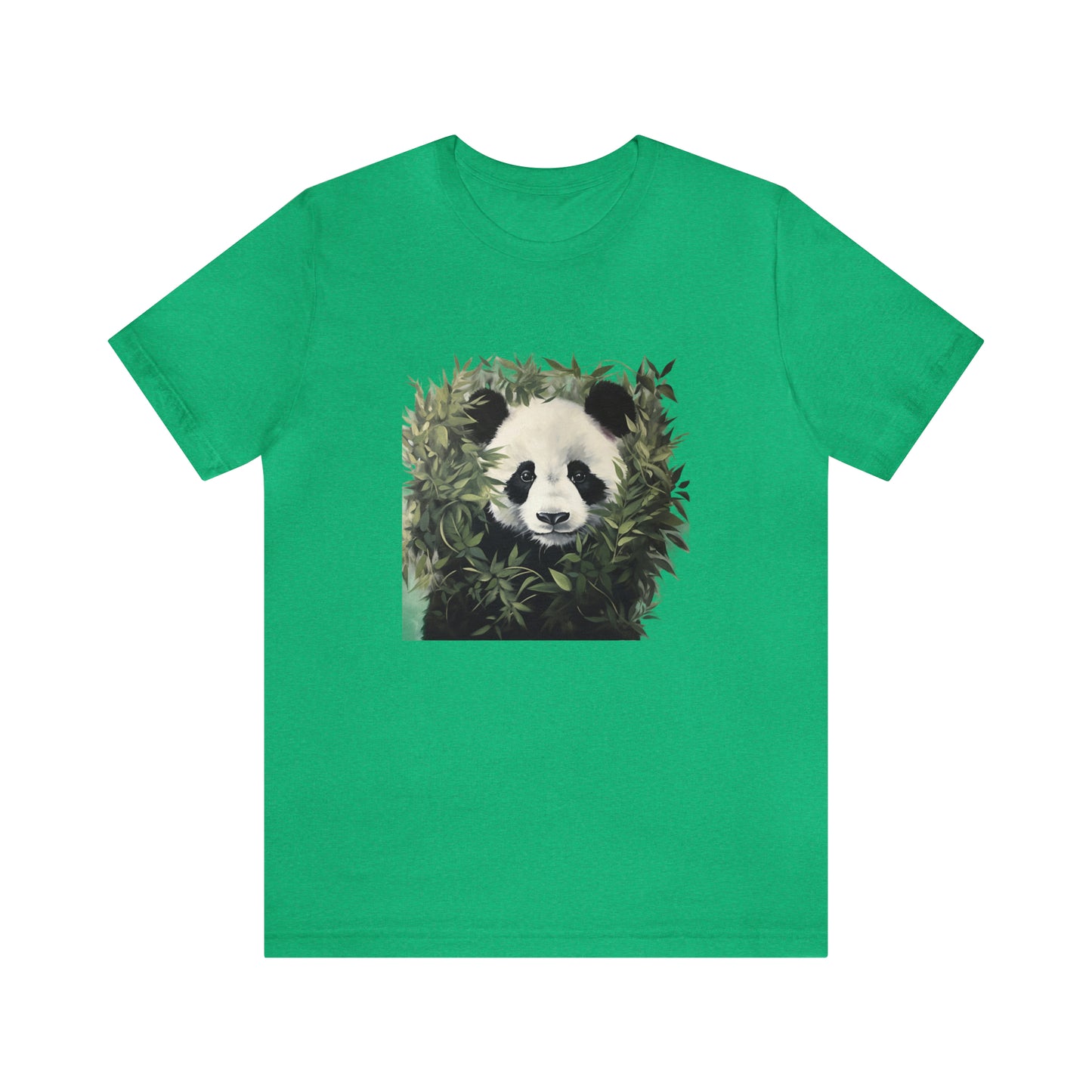 Panda Print Short Sleeve Tee