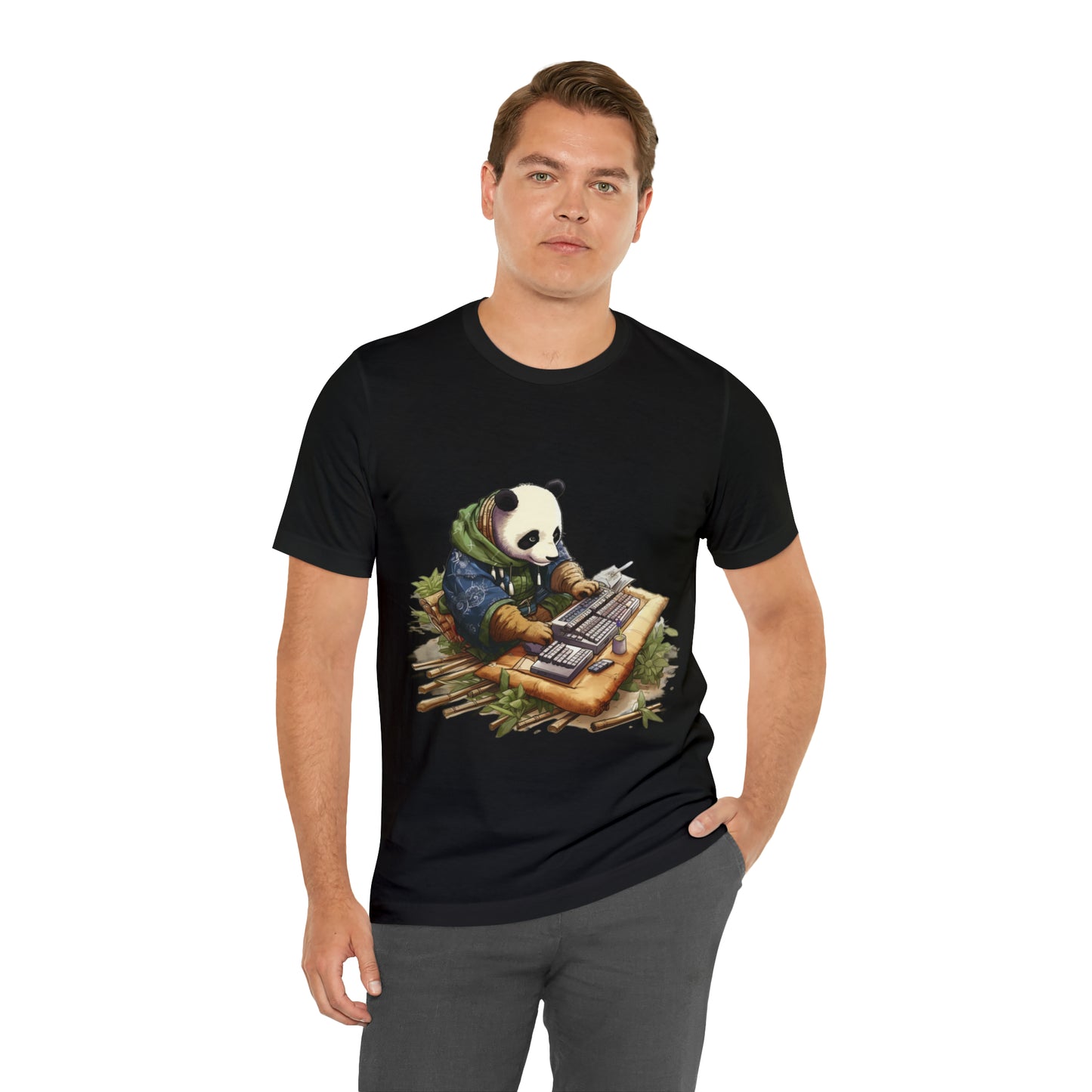 Panda Coding Tee