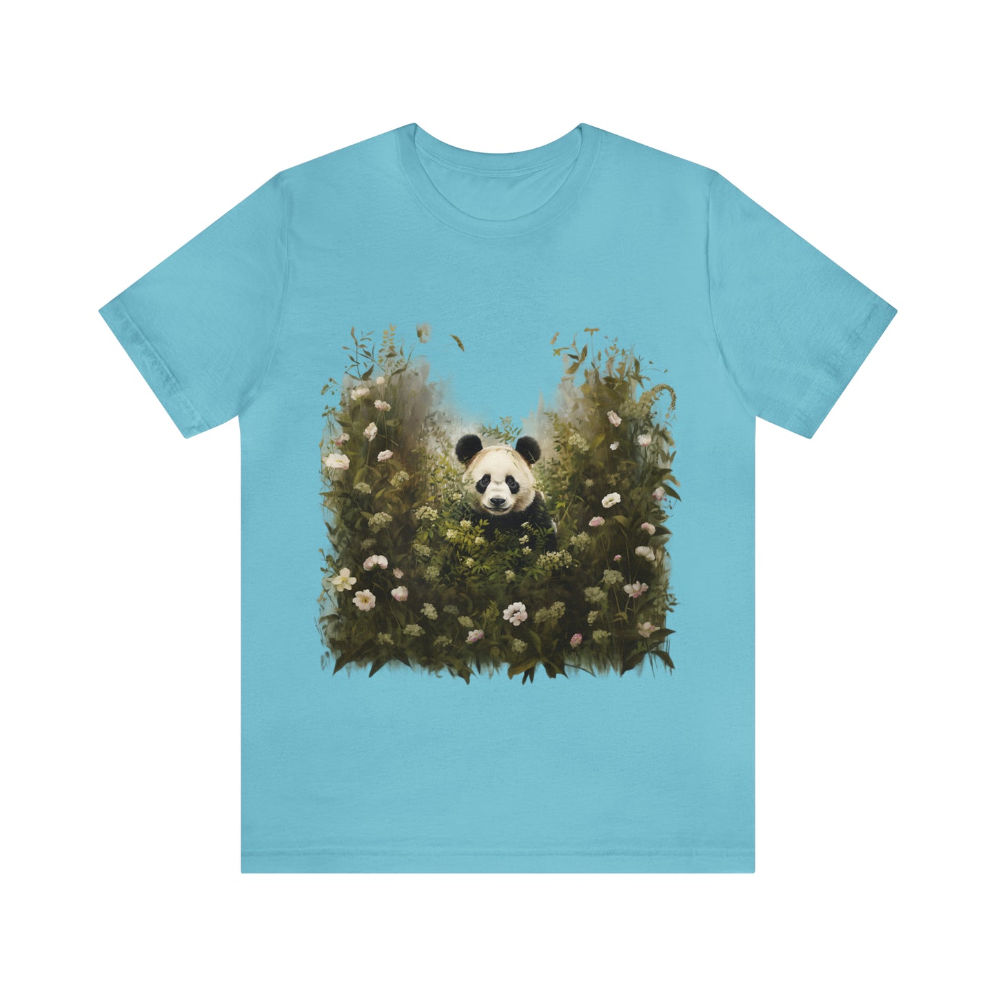 Panda Print Tee - A Tee with an Artistic Touch