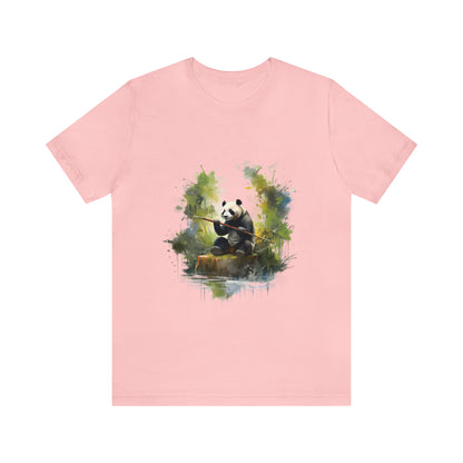 Panda-monium! Unisex Jersey Short Sleeve Tee