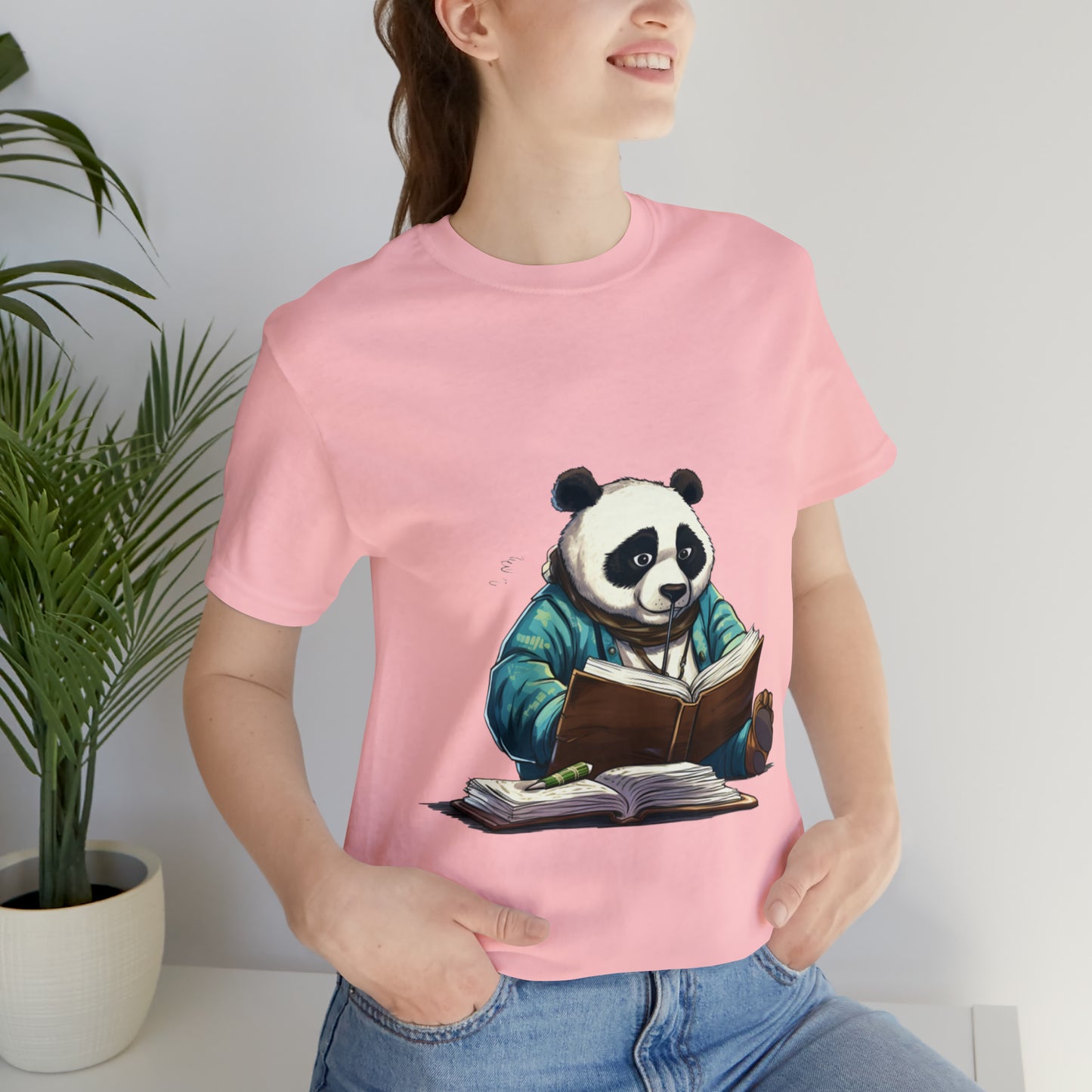 Panda Puns: A Unisex Jersey Short Sleeve Tee