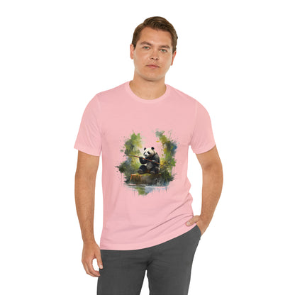 Panda-monium! Unisex Jersey Short Sleeve Tee