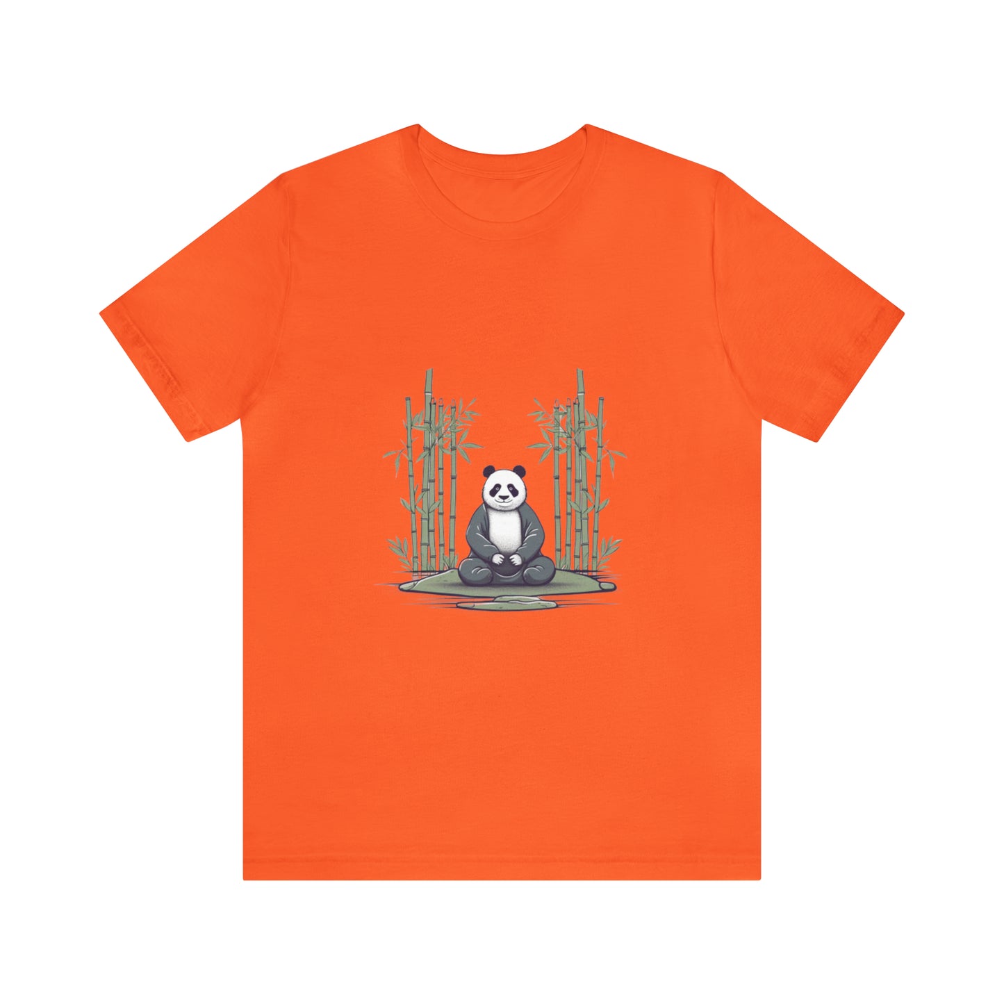 Panda Zen: A Mindful Tee for Unisex