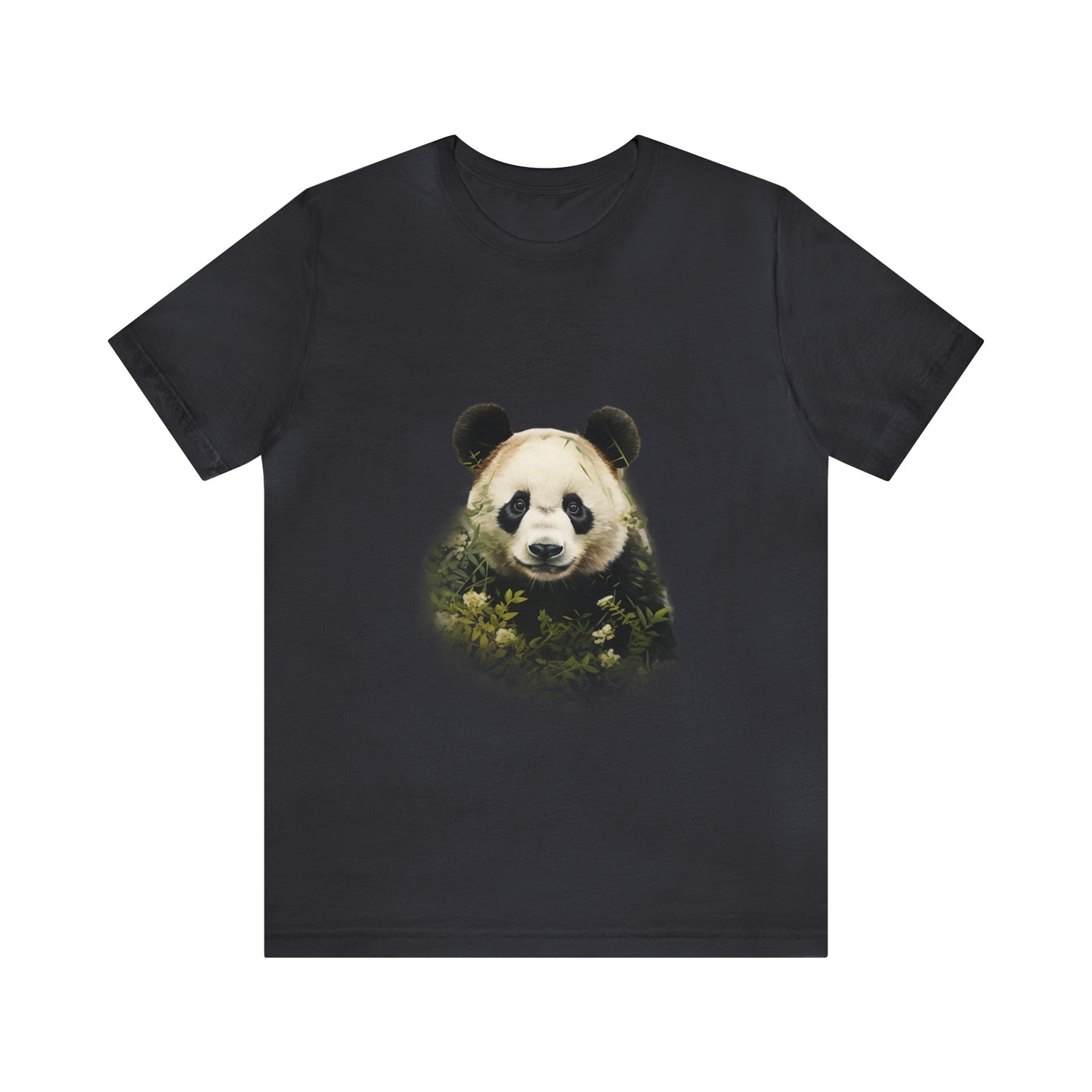 Panda Print Tee with Artistic Touch