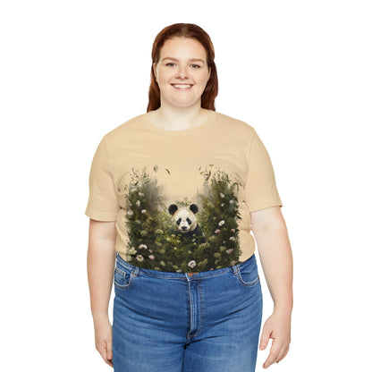 Panda Print Tee - A Tee with an Artistic Touch