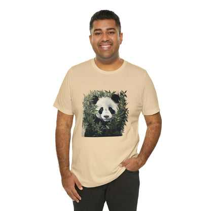 Panda Print Short Sleeve Tee