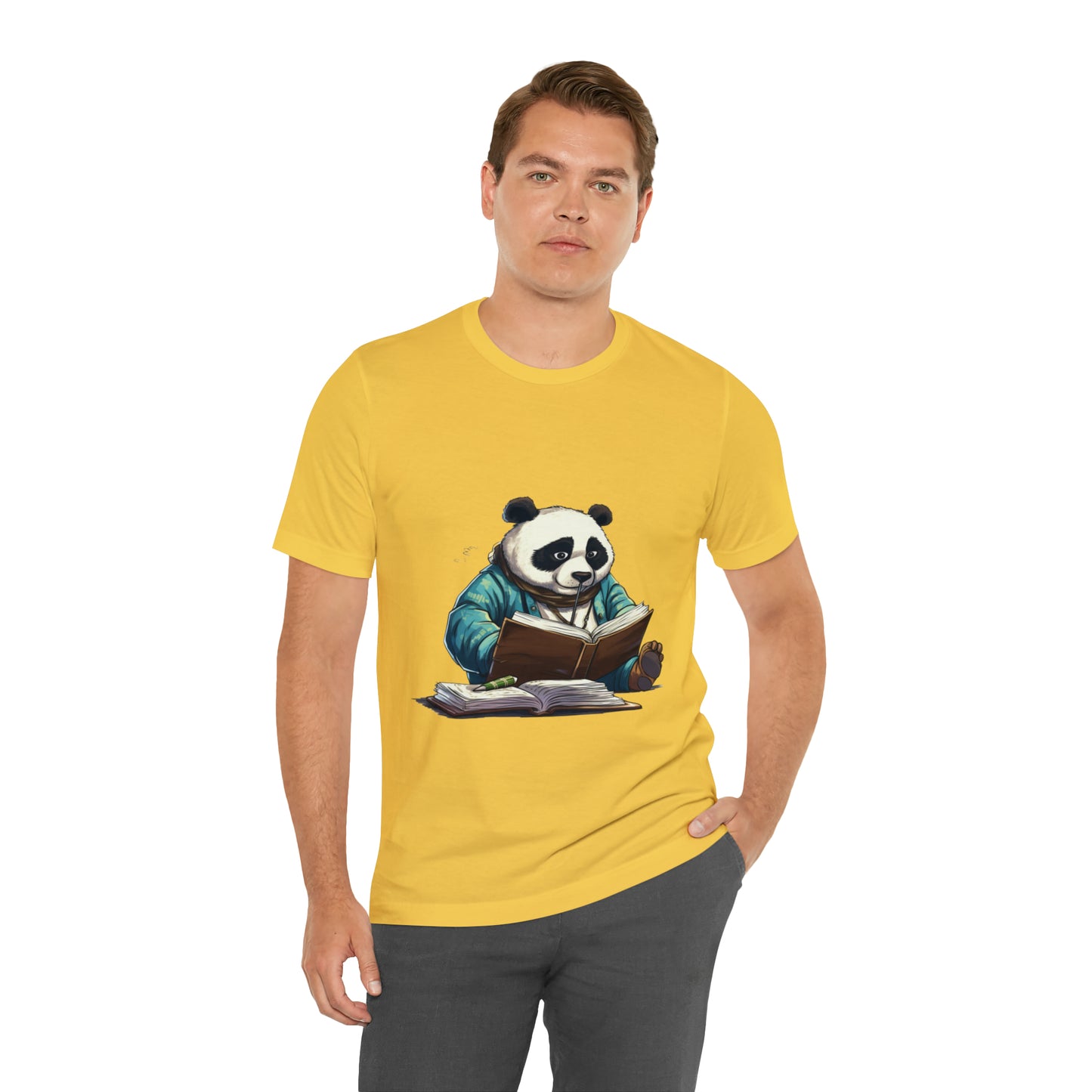 Panda Puns: A Unisex Jersey Short Sleeve Tee