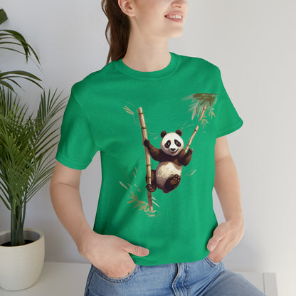 Panda Bungee Jumping Tee