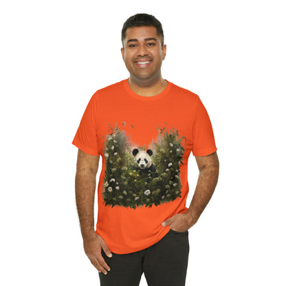 Panda Print Tee - A Tee with an Artistic Touch