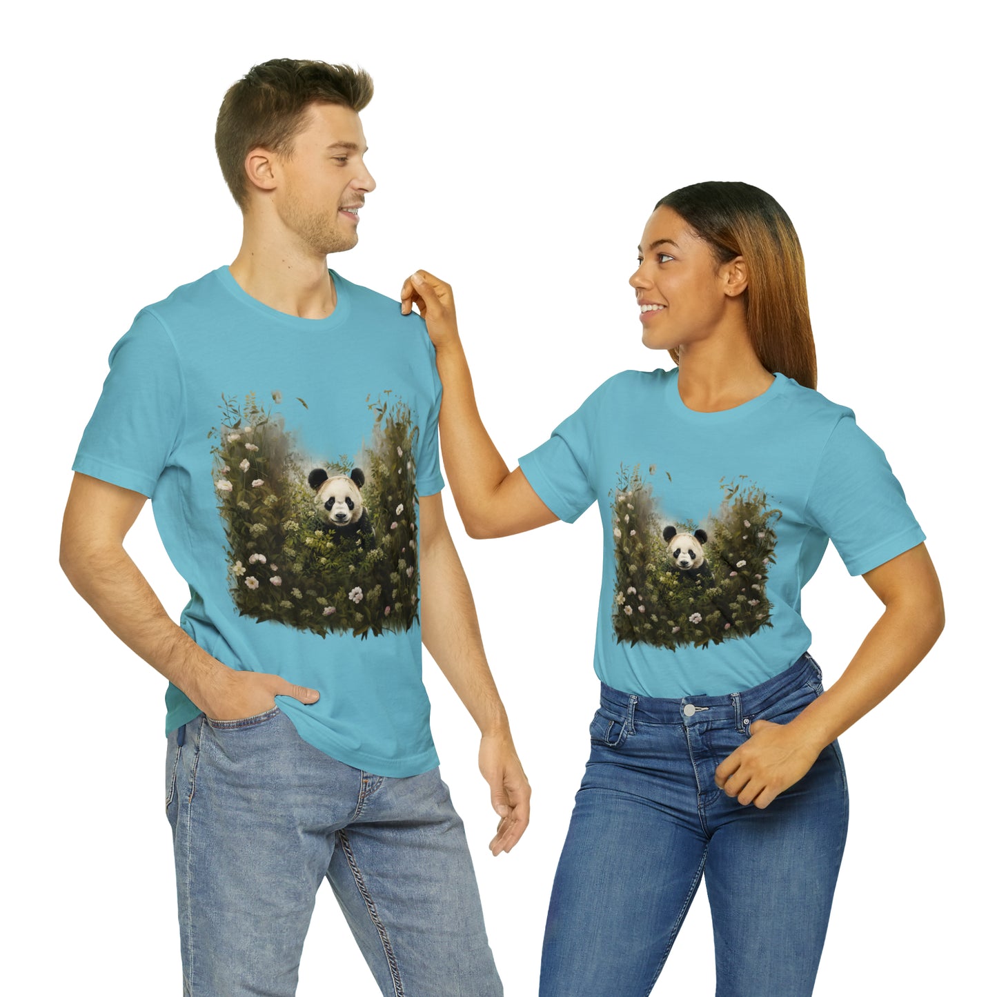 Panda Print Tee - A Tee with an Artistic Touch