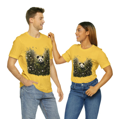 Panda Print Tee - A Tee with an Artistic Touch