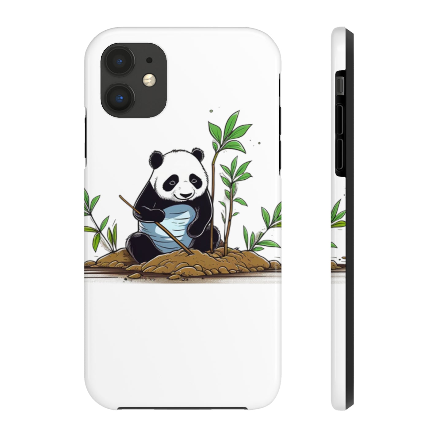 Eco Panda & Bamboo Planting - Tough Phone Case