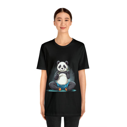 Panda Yoga Tee: For the Fit and Flexible