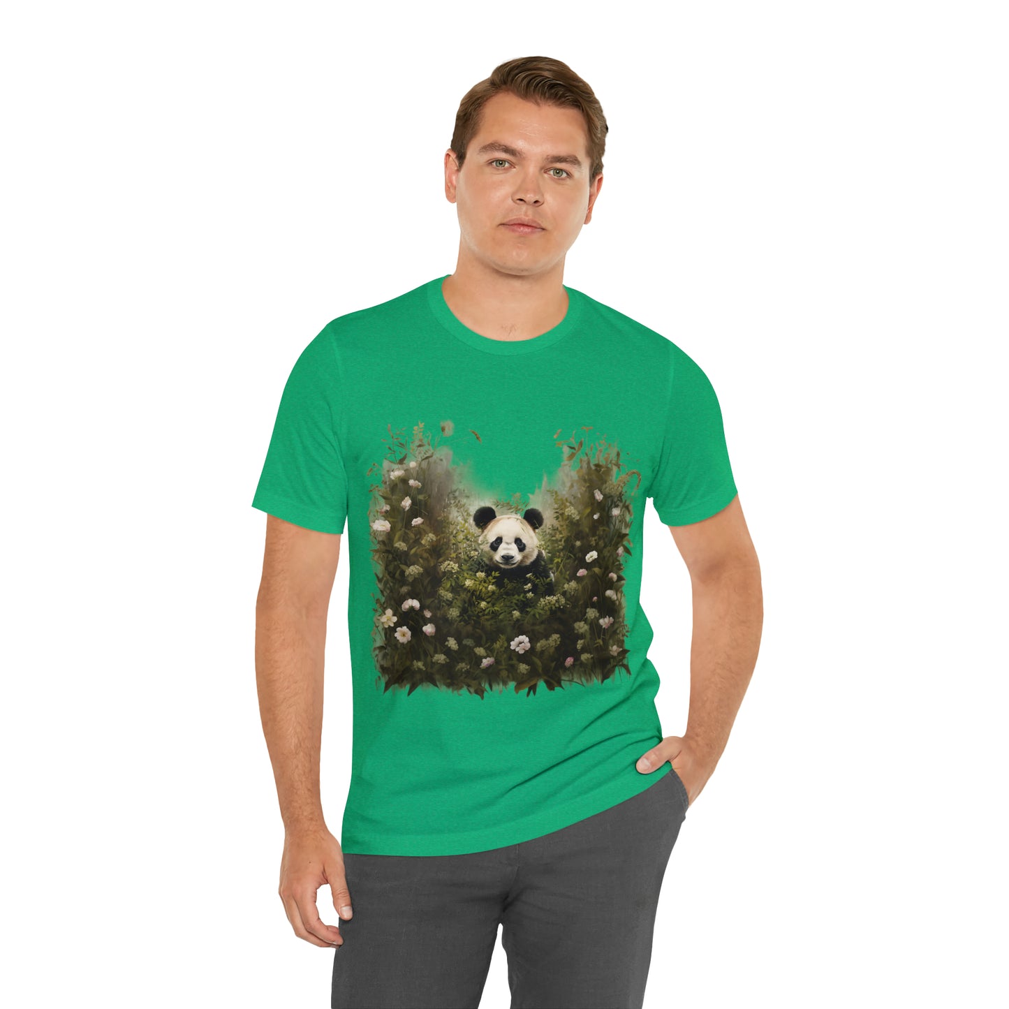 Panda Print Tee - A Tee with an Artistic Touch