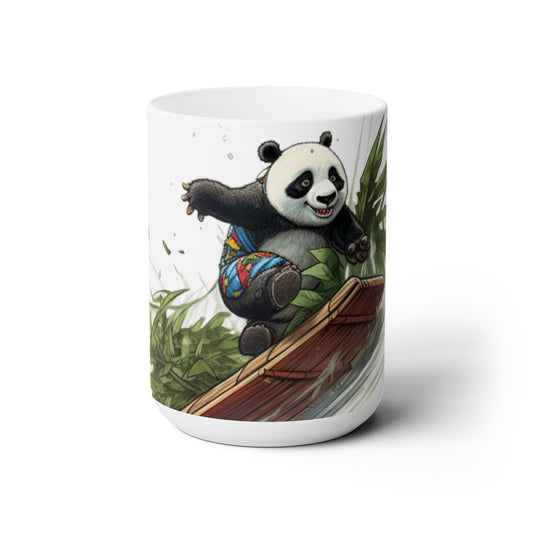 Panda Skateboard Mug