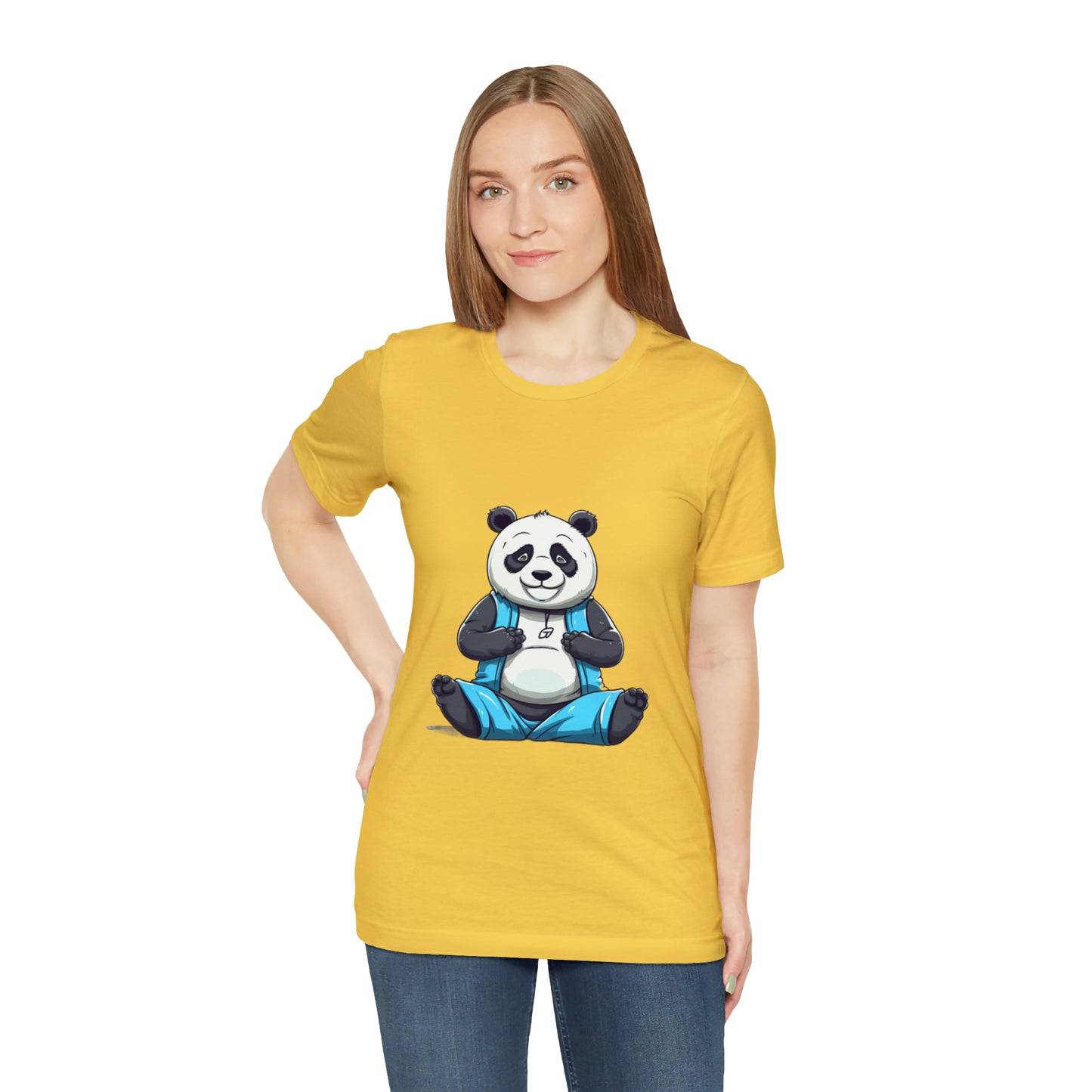 Panda Power Yoga Tee