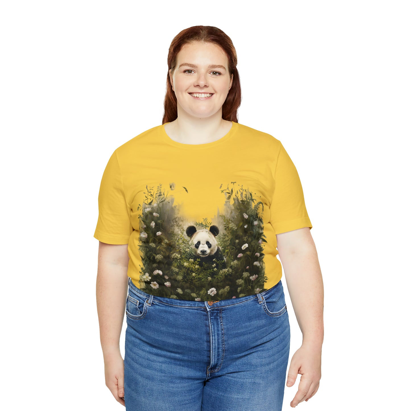 Panda Print Tee - A Tee with an Artistic Touch