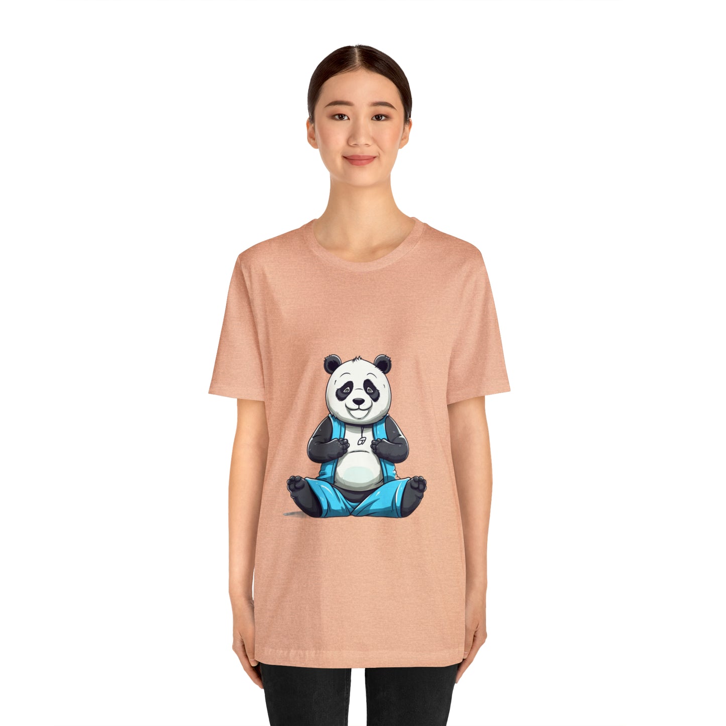 Panda Power Yoga Tee