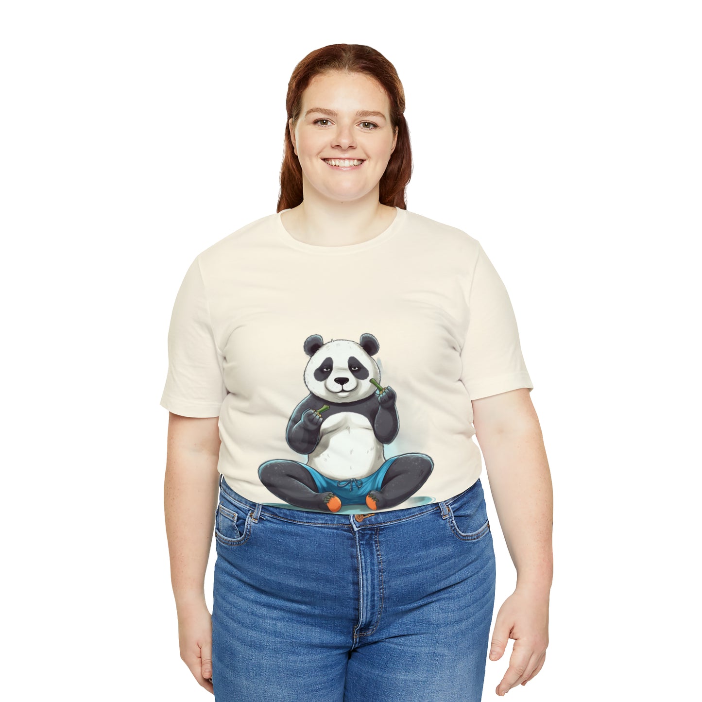 Panda Yoga Tee: For the Fit and Flexible