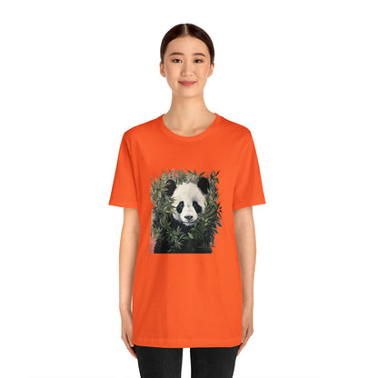 Panda Print Short Sleeve Tee