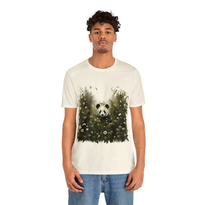 Panda Print Tee - A Tee with an Artistic Touch