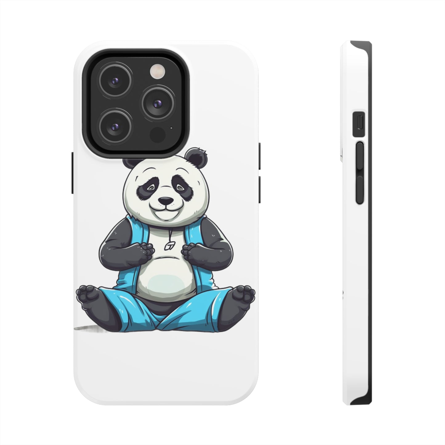 Fitness Panda Doing Yoga - Tough Phone Cases