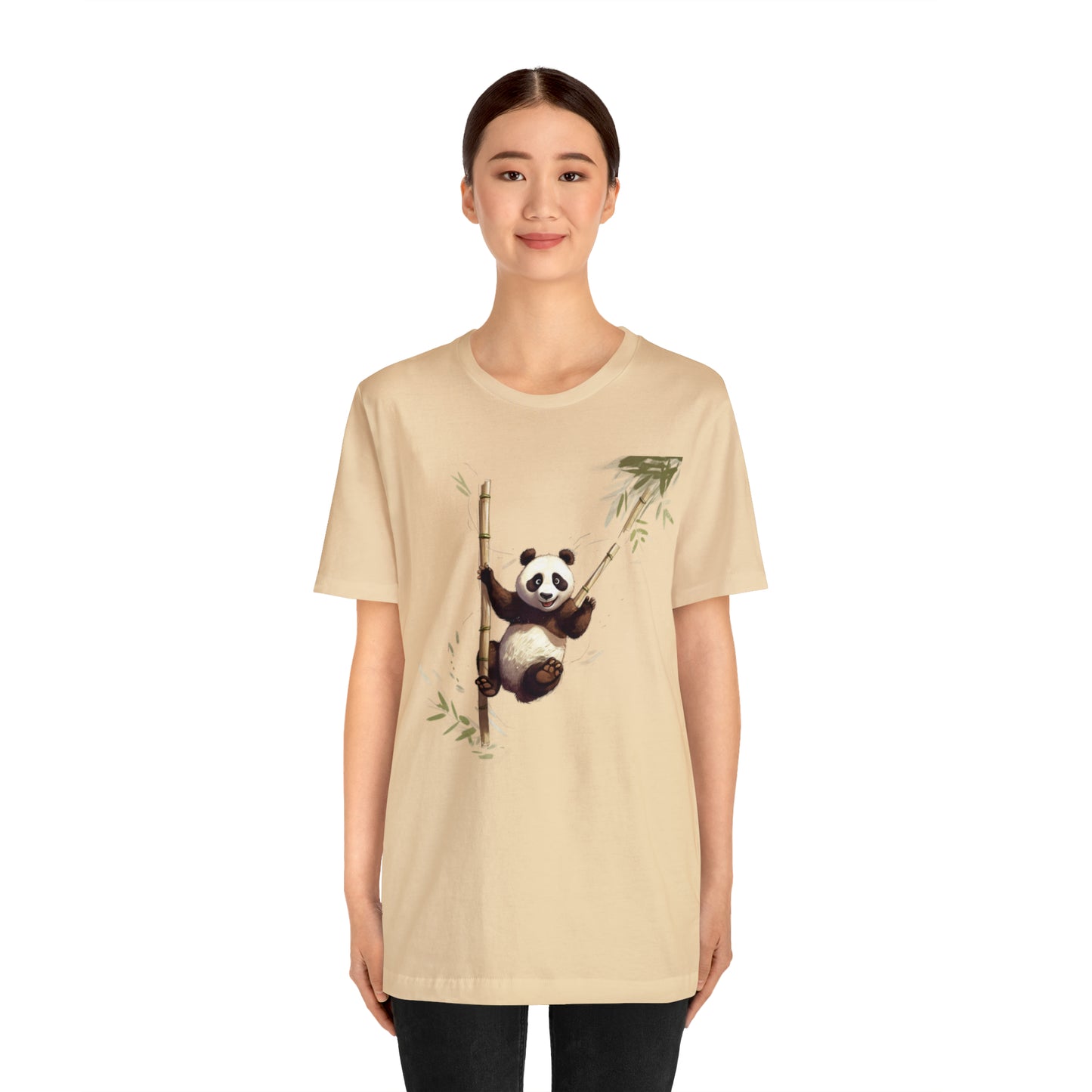 Panda Bungee Jumping Tee