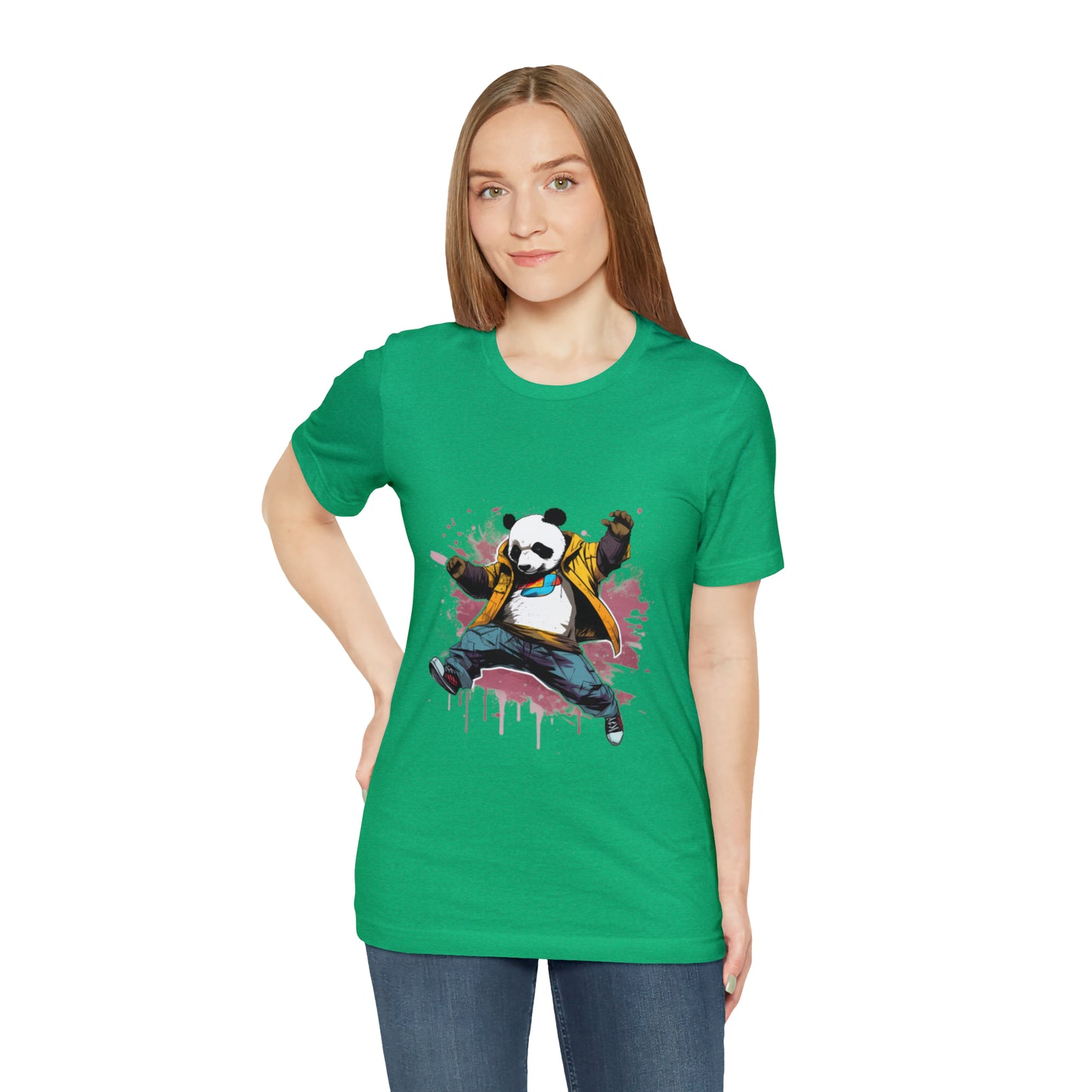 Panda Breakdance Tee