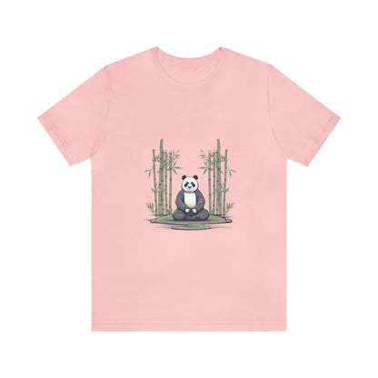 Panda Zen: A Mindful Tee for Unisex