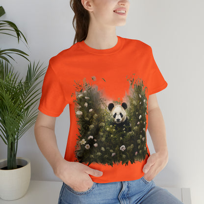 Panda Print Tee - A Tee with an Artistic Touch