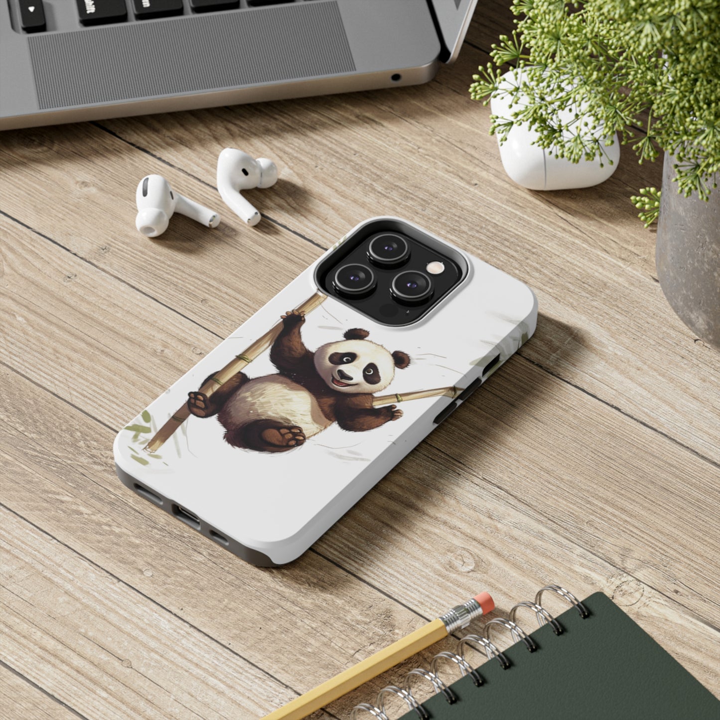 Panda Bungee Jumping Phone Case