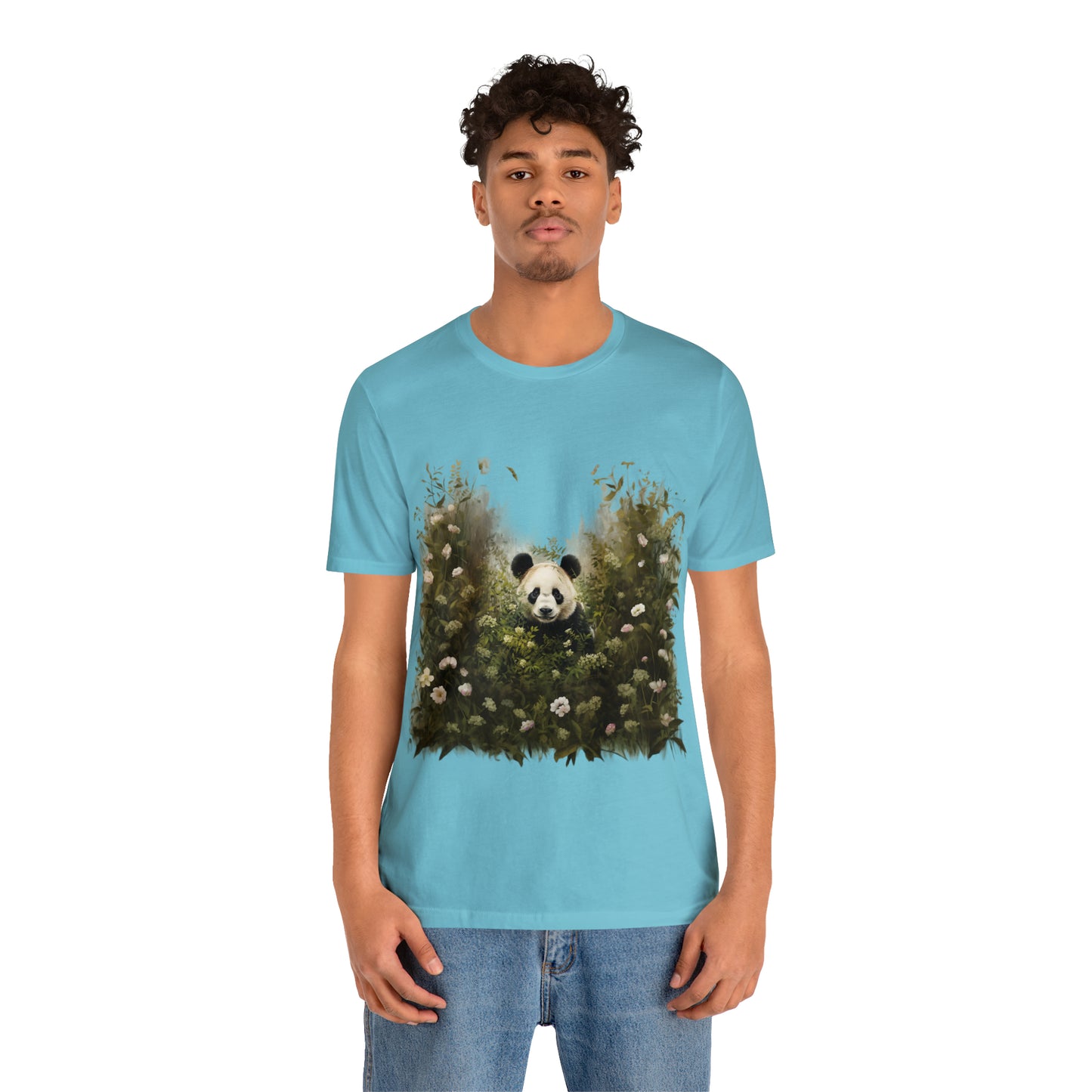 Panda Print Tee - A Tee with an Artistic Touch