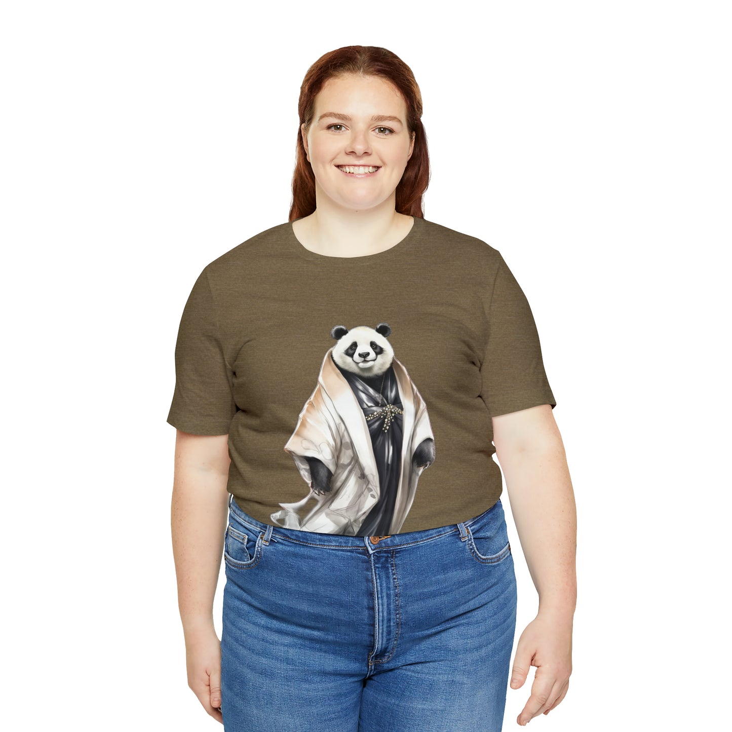 "Runway Panda" Unisex Jersey Short Sleeve Tee