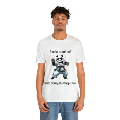 "Karate Kicks with Panda Flair" T-Shirt