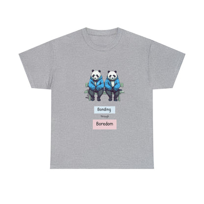 Bored Pandas Bench Unisex Heavy Cotton Tee