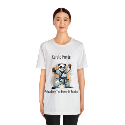 "Karate Kicks with Panda Power" T-Shirt