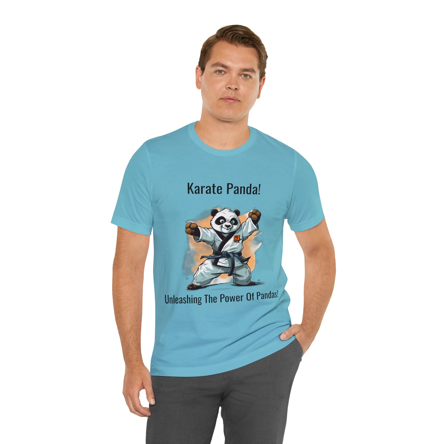 "Karate Kicks with Panda Power" T-Shirt