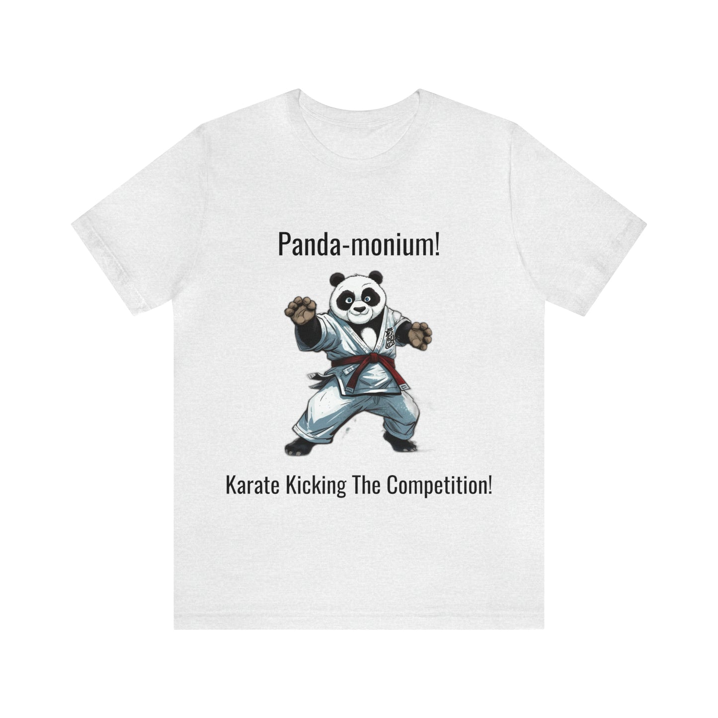 "Karate Kicks with Panda Flair" T-Shirt