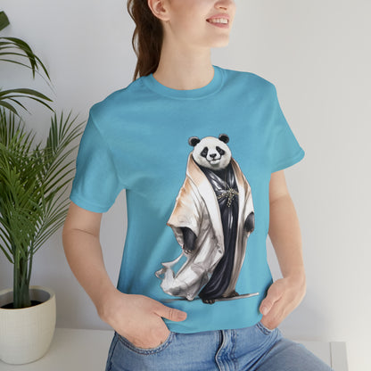 "Runway Panda" Unisex Jersey Short Sleeve Tee