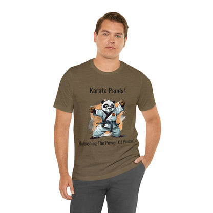 "Karate Kicks with Panda Power" T-Shirt