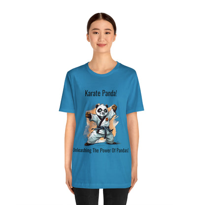 "Karate Kicks with Panda Power" T-Shirt